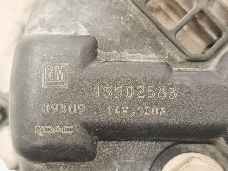 Recambio de alternador para opel insignia a (g09) 2.0 cdti (68) referencia OEM IAM 13502583 5