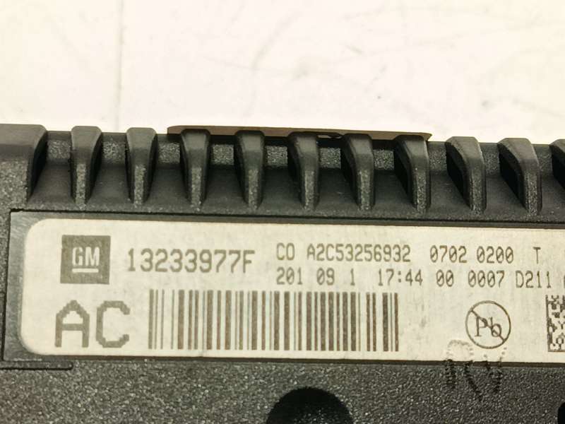 Recambio de pantalla multifuncion para opel insignia a (g09) 2.0 cdti (68) referencia OEM IAM 13233977 13233977F A2C53256932 4