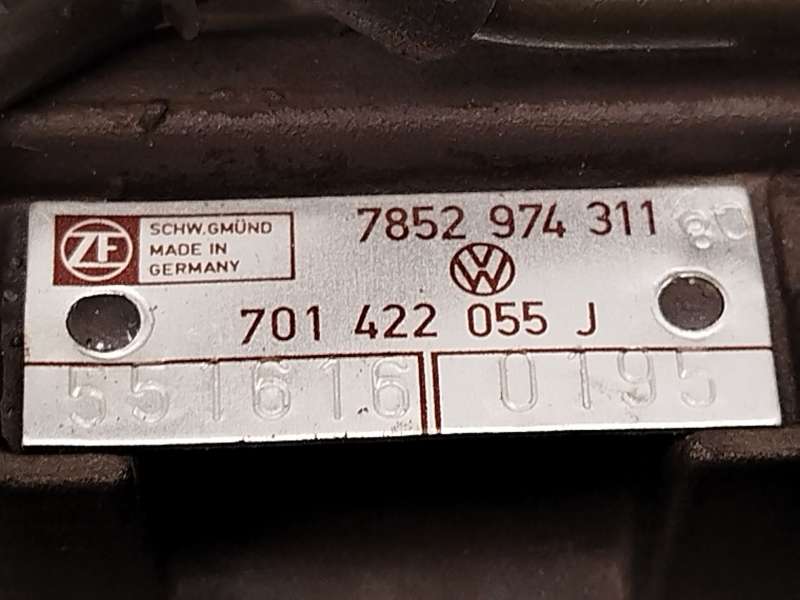 Recambio de cremallera direccion para volkswagen transporter t4 autobús (70b, 70c, 7db, 7dk, 70j, 70k, 7dc, 7 2.5 referencia OEM - Rojo 4