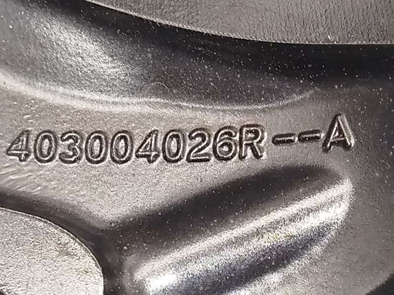 Recambio de llanta para dacia jogger (rk_) 1.0 tce 90 eco-g referencia OEM IAM 403004026R - Gris 7