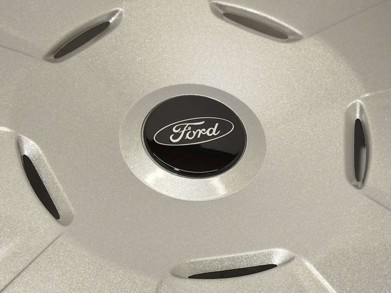 Recambio de tapacubos para ford transit custom v710 furgoneta (nrn) 2.0 ecoblue referencia OEM IAM PZ311130AA 2653372 - Blanco 2