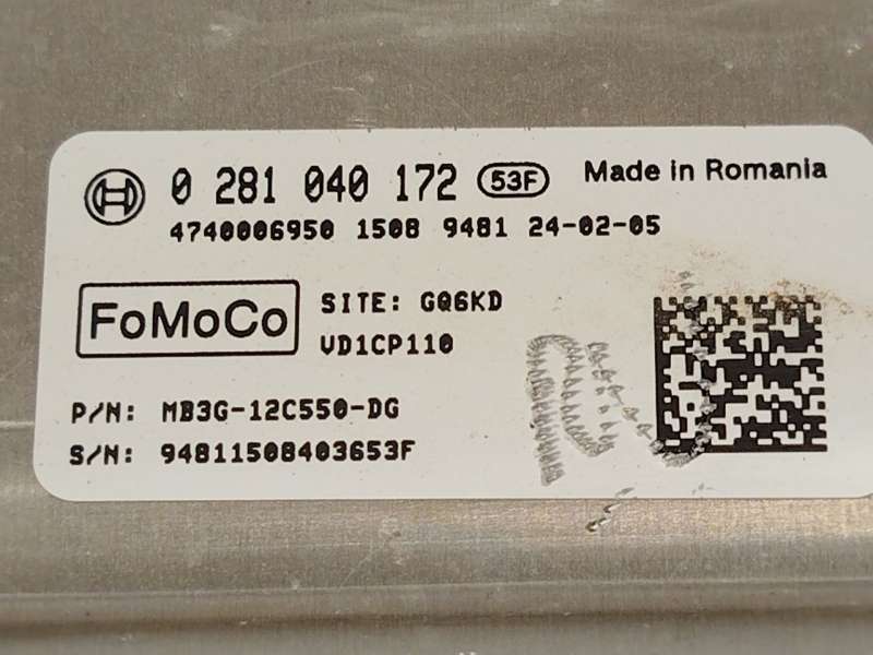 Recambio de modulo electronico para ford transit custom v710 furgoneta (nrn) 2.0 ecoblue referencia OEM IAM MB3G12C550DG 2805664 - Blanco 4