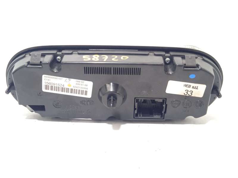 Recambio de mando climatizador para alfa romeo giulietta (940_) 2.0 jtdm (940.fxl1a) referencia OEM IAM 156091524  503600090107 - Blanco 4