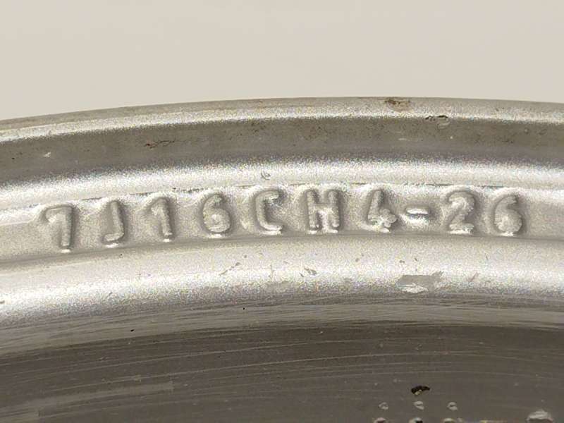 Recambio de llanta para peugeot partner tepee 1.6 bluehdi 100 referencia OEM IAM 9684969380 5402X6 - Gris 8