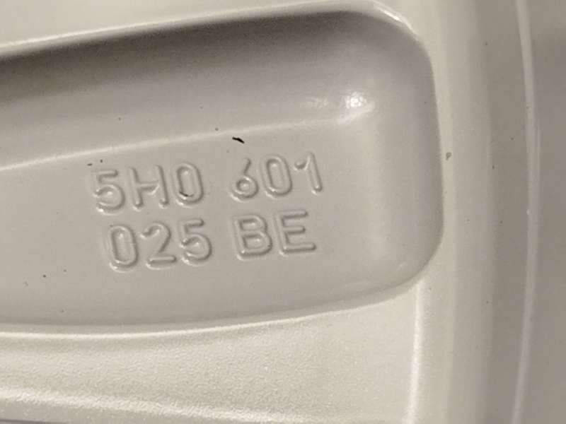 Recambio de llanta para volkswagen  golf viii 1.5 referencia OEM IAM 5H0601025BE8Z8 5H0601025BE - Plata 6