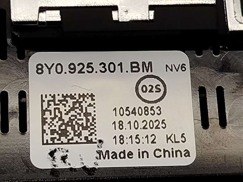 Recambio de mando multifuncion para audi a3 sportback (8ya, 8yf) 35 tdi referencia OEM IAM 8Y0925301BM - Gris 6