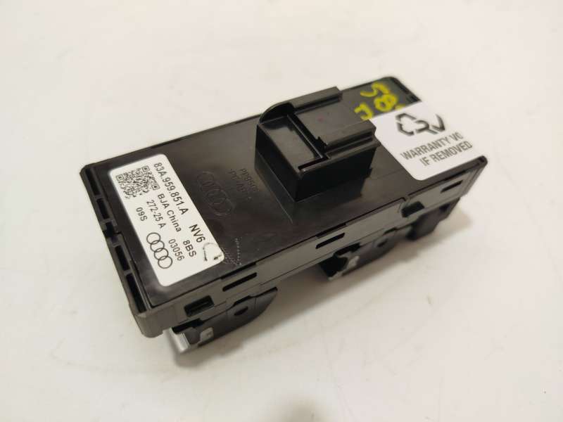 Recambio de mando elevalunas delantero izquierdo para audi a3 sportback (8ya, 8yf) 35 tdi referencia OEM IAM 83A959851ANV6 - Gris 4