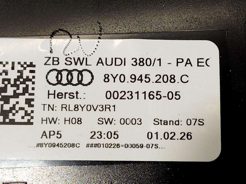Recambio de piloto trasero derecho para audi a3 sportback (8ya, 8yf) 35 tdi referencia OEM IAM 8Y0945208C - Gris 5