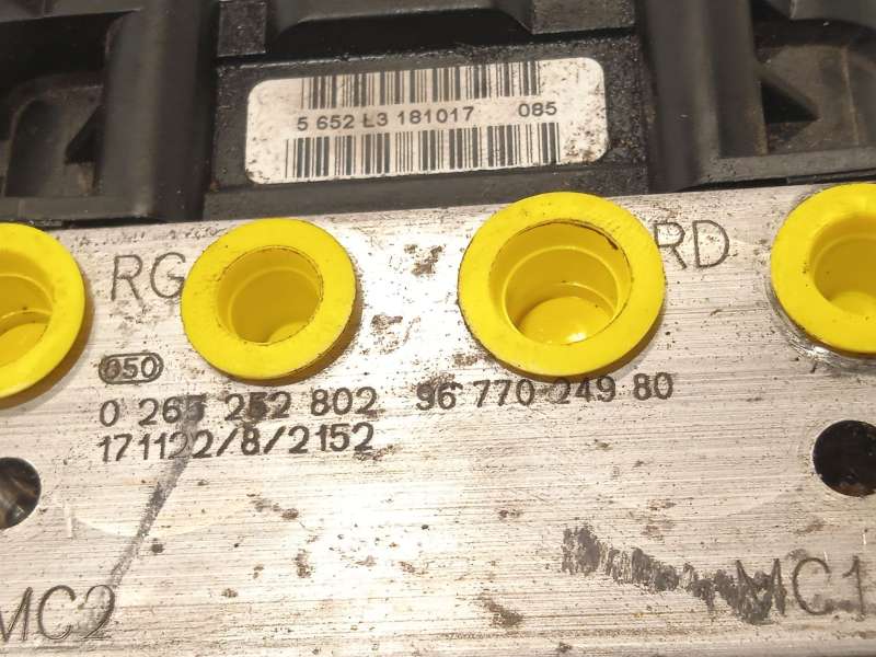 Recambio de abs para citroën c4 spacetourer (3d_) 1.6 bluehdi 100 referencia OEM IAM 9677024980 0265952289 0265252802 6