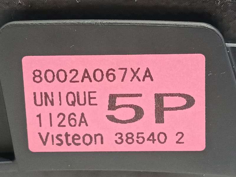 Recambio de sistema audio / radio cd para mitsubishi outlander ii van (cw_w) di-d 4wd (cw1w) referencia OEM IAM 8002A067XA - Azul 6