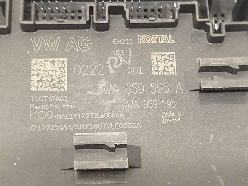 Recambio de modulo confort para audi a3 sportback (8ya, 8yf) 35 tdi referencia OEM IAM 3WA959595A - Gris 4