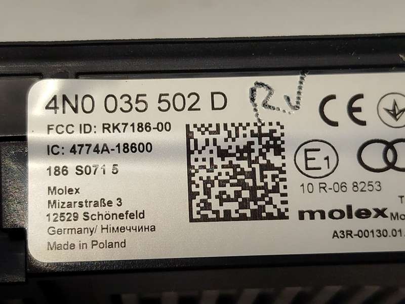 Recambio de modulo electronico para audi a3 sportback (8ya, 8yf) 35 tdi referencia OEM IAM 4N0035502D - Gris 5