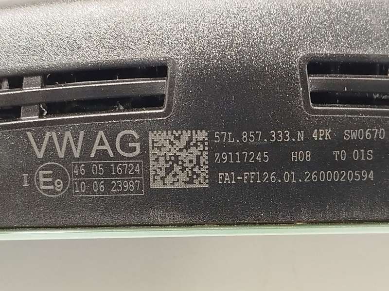 Recambio de espejo interior para audi a3 sportback (8ya, 8yf) 35 tdi referencia OEM IAM 57L857333N - Gris 5