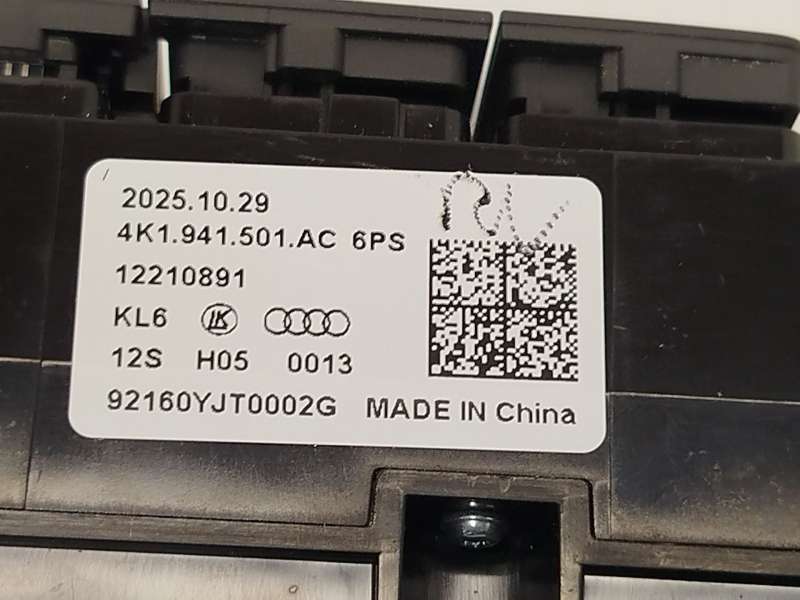 Recambio de mando multifuncion para audi a3 sportback (8ya, 8yf) 35 tdi referencia OEM IAM 4K1941501AC - Gris 5