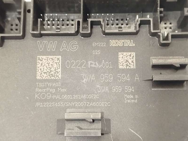 Recambio de modulo confort para audi a3 sportback (8ya, 8yf) 35 tdi referencia OEM IAM 3WA959594A - Gris 4