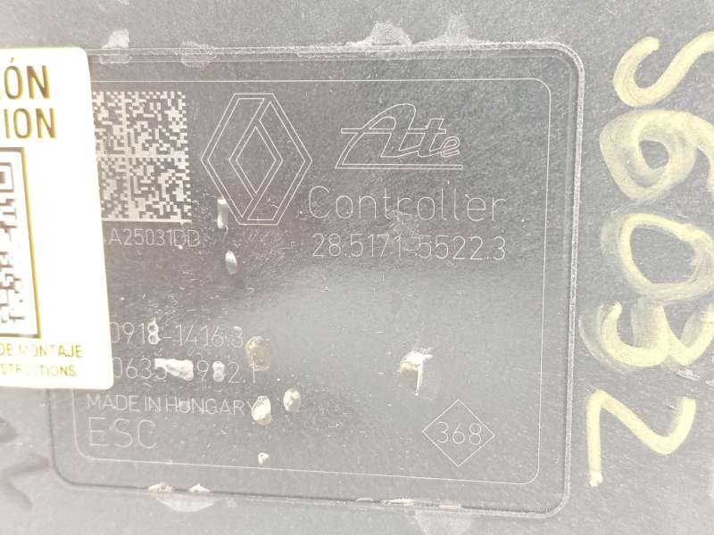 Recambio de abs para dacia sandero iii 1.0 tce 100 referencia OEM IAM 476609242R 10022030564 28517155223 - Gris 5