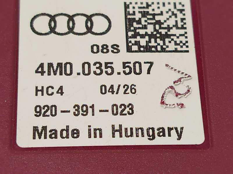 Recambio de antena para audi a3 sportback (8ya, 8yf) 35 tdi referencia OEM IAM 4M0035507 - Gris 5