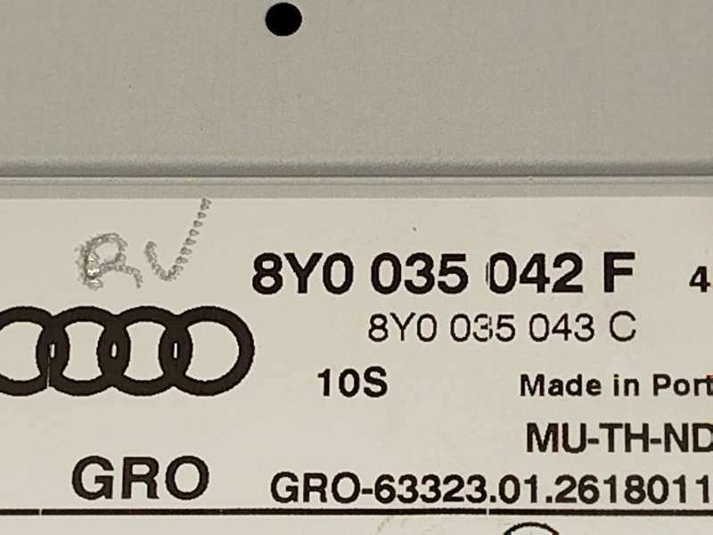 Recambio de modulo electronico para audi a3 sportback (8ya, 8yf) 35 tdi referencia OEM IAM 8Y0035042F - Gris 5