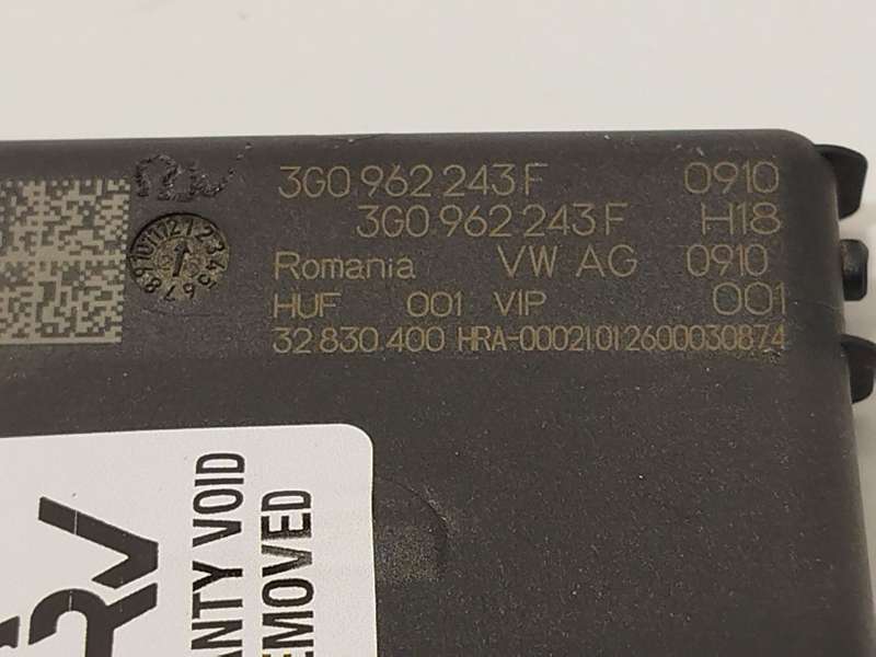 Recambio de modulo electronico para audi a3 sportback (8ya, 8yf) 35 tdi referencia OEM IAM 3G0962243F - Gris 5
