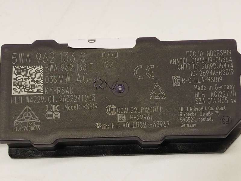 Recambio de modulo electronico para audi a3 sportback (8ya, 8yf) 35 tdi referencia OEM IAM 5WA962133G 5WA962133E - Gris 5