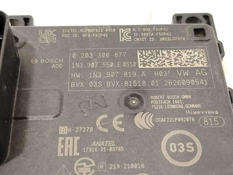 Recambio de modulo electronico para audi a3 sportback (8ya, 8yf) 35 tdi referencia OEM IAM 1N3907550E  0203306877 - Gris 2