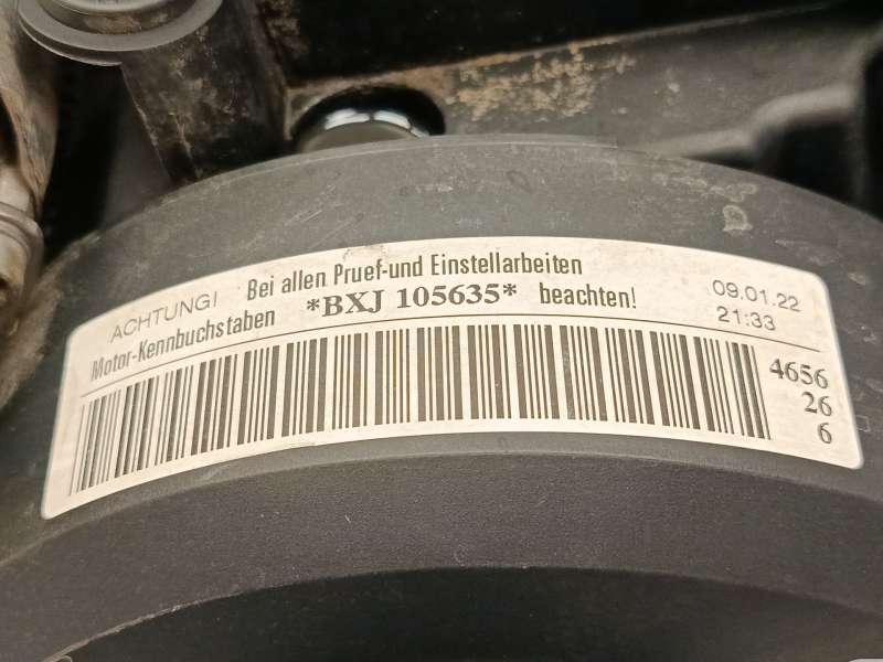 Recambio de motor completo para seat ibiza iv (6j5, 6p1) 1.9 tdi referencia OEM IAM BXJ 6