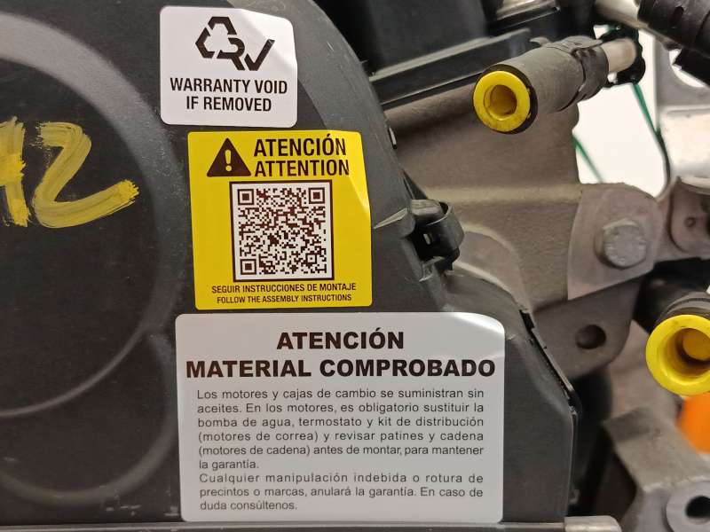 Recambio de motor completo para seat ibiza iv (6j5, 6p1) 1.9 tdi referencia OEM IAM BXJ 7