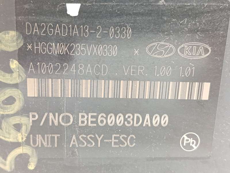 Recambio de abs para kia rio (yb) concept referencia OEM IAM 58910H8400 BE6003DA00 MGH85ADBH6013DA00 - Blanco 7