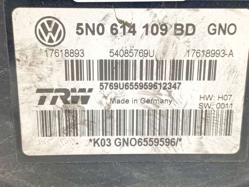 Recambio de abs para volkswagen tiguan (5n2) t1 bluemotion referencia OEM IAM 5N0614109BD 17618893 54085769U - Negro 6