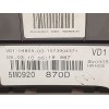 Recambio de cuadro instrumentos para volkswagen golf plus v (5m1, 521) 1.2 tsi referencia OEM IAM 5M0920870D  