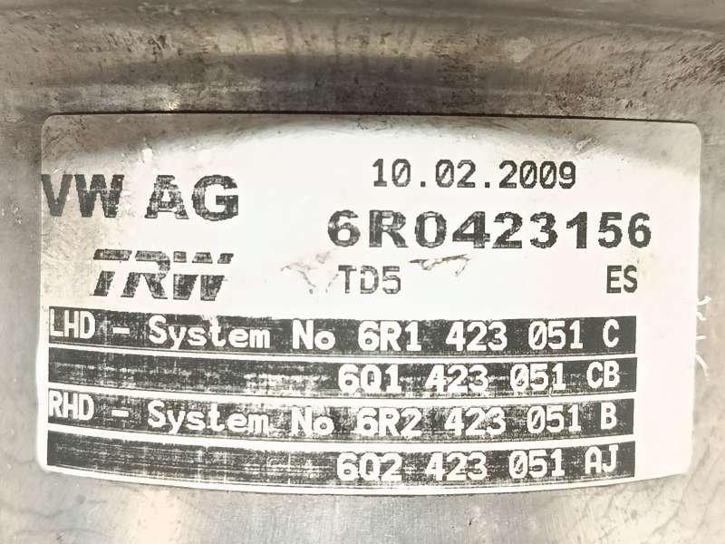Recambio de bomba servodireccion para seat ibiza iv (6j5, 6p1) 1.9 tdi referencia OEM IAM 6R0423156 4
