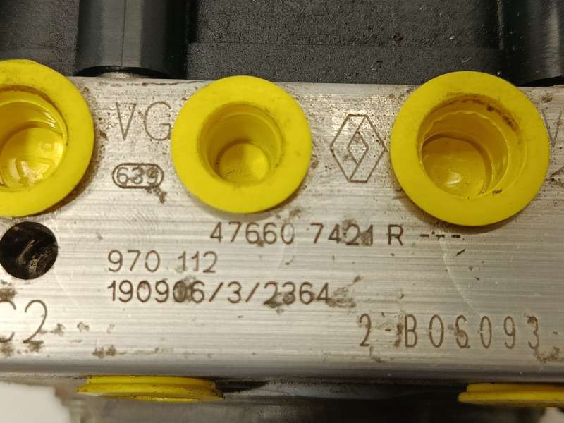 Recambio de abs para renault clio v (b7_) 1.0 tce 100 (b7mt) referencia OEM IAM 476607421R 0265956794 970112 5