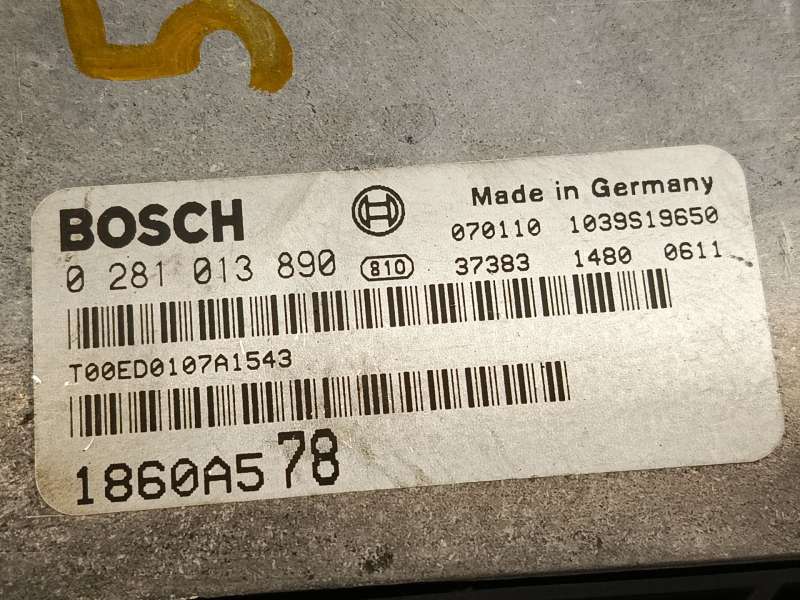 Recambio de centralita motor uce para mitsubishi outlander ii (cw_w) 2.0 di-d (cw8w) referencia OEM IAM 1860A578  0281013890 - Rojo 5