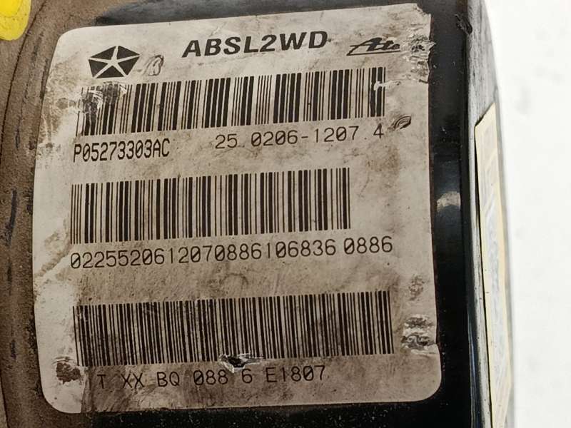 Recambio de abs para dodge caliber 2.0 referencia OEM IAM P05273303AC 25020612074 25092643363 - Plata 6