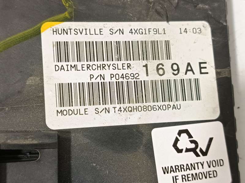 Recambio de caja reles / fusibles para dodge caliber 2.0 referencia OEM IAM 4692169AE 4692169AC P04692169AE - Plata 6