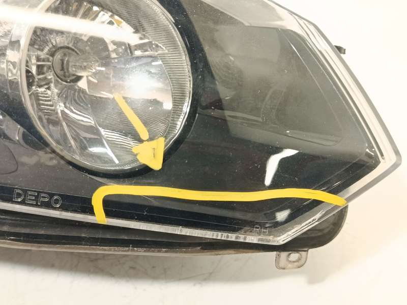 Recambio de faro derecho para volkswagen golf vi (5k1) 2.0 tdi referencia OEM IAM 5K1941006L - Blanco 4