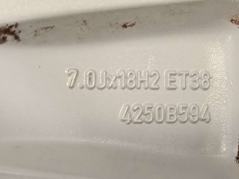 Recambio de llanta para mitsubishi outlander ii van (cw_w) di-d 4wd (cw1w) referencia OEM IAM 4250B594 - Azul 6