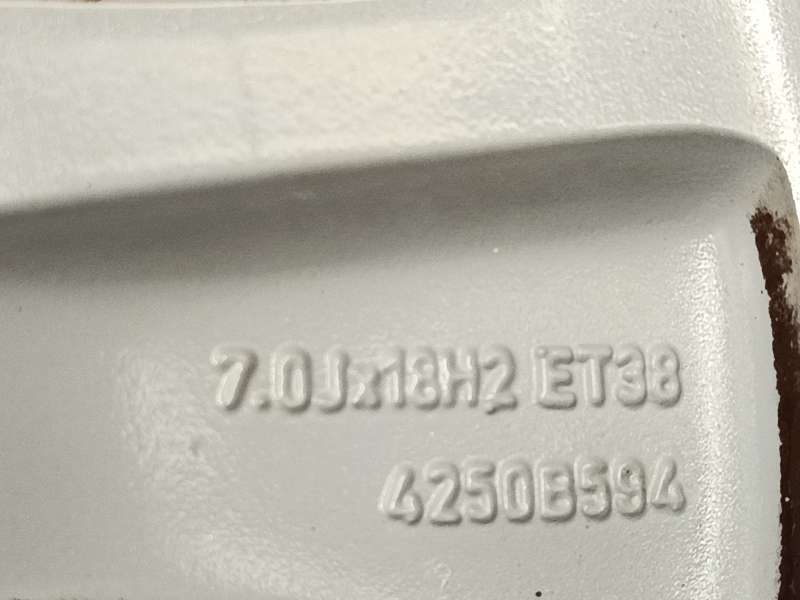 Recambio de llanta para mitsubishi outlander ii van (cw_w) di-d 4wd (cw1w) referencia OEM IAM 4250B594 - Azul 6
