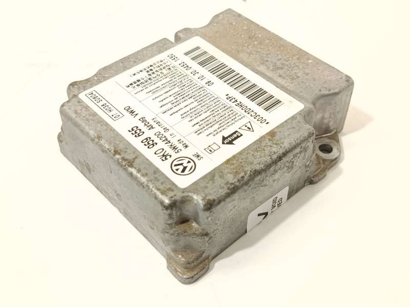 Recambio de centralita airbag para volkswagen golf vi (5k1) 2.0 tdi referencia OEM IAM 5K0959655  5WK44200 - Blanco 2