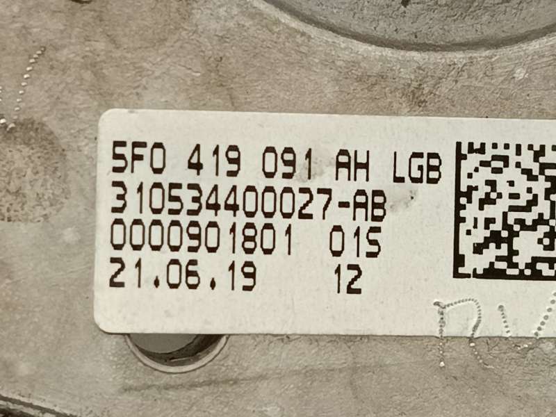 Recambio de volante para seat arona (kj7, kjp) 1.0 tsi referencia OEM IAM 5F0419091AHLGB 5