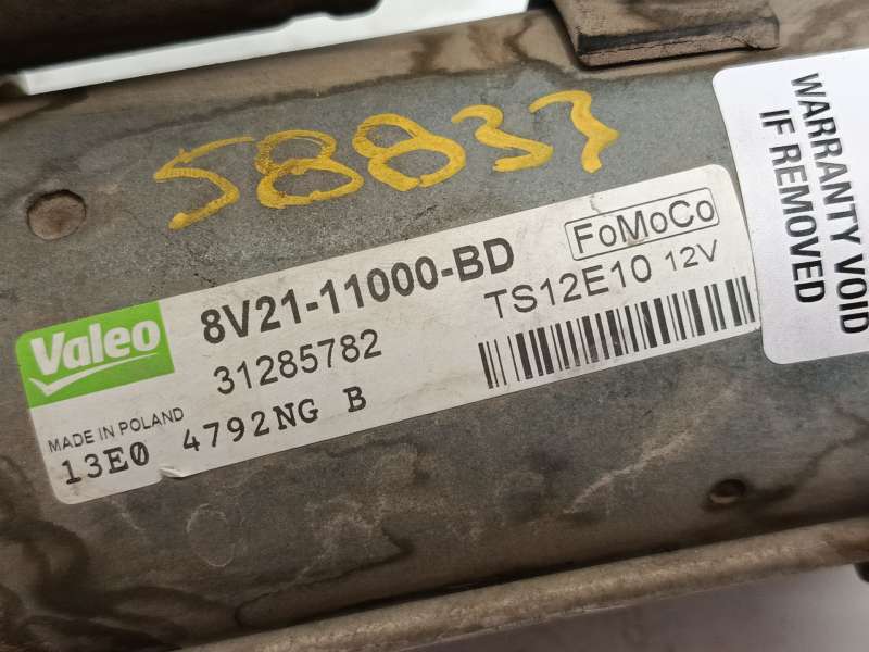 Recambio de motor arranque para ford fiesta vi (cb1, ccn) 1.25 referencia OEM IAM 8V2111000BD 31285782 TS12E10 - Gris 5