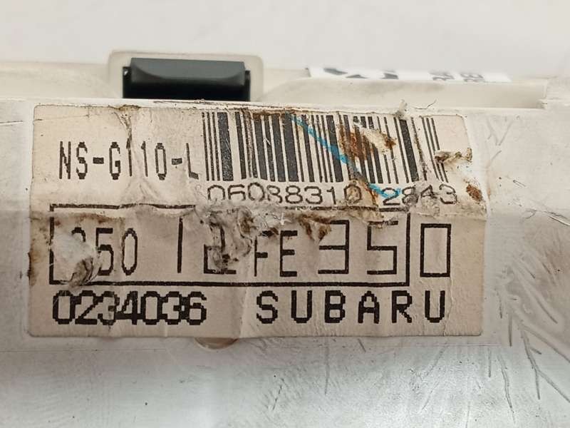 Recambio de cuadro instrumentos para subaru impreza sedán (gd) 2.0 i awd (gd9) referencia OEM IAM 85088FE350 - Negro 7