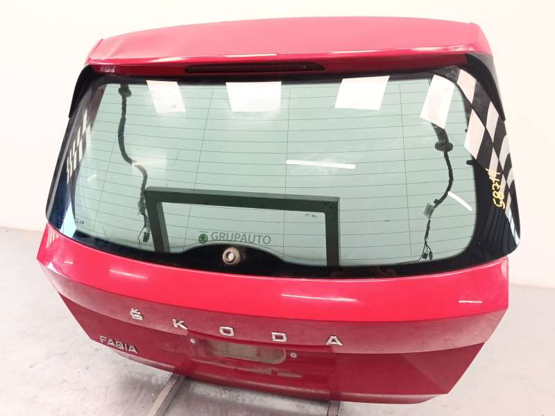 Recambio de porton trasero para skoda fabia iii (nj3) 1.0 tsi referencia OEM IAM 6V6827025H - Rojo 2