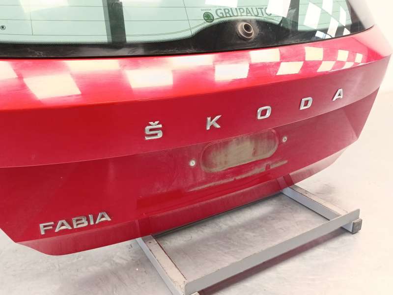 Recambio de porton trasero para skoda fabia iii (nj3) 1.0 tsi referencia OEM IAM 6V6827025H - Rojo 3
