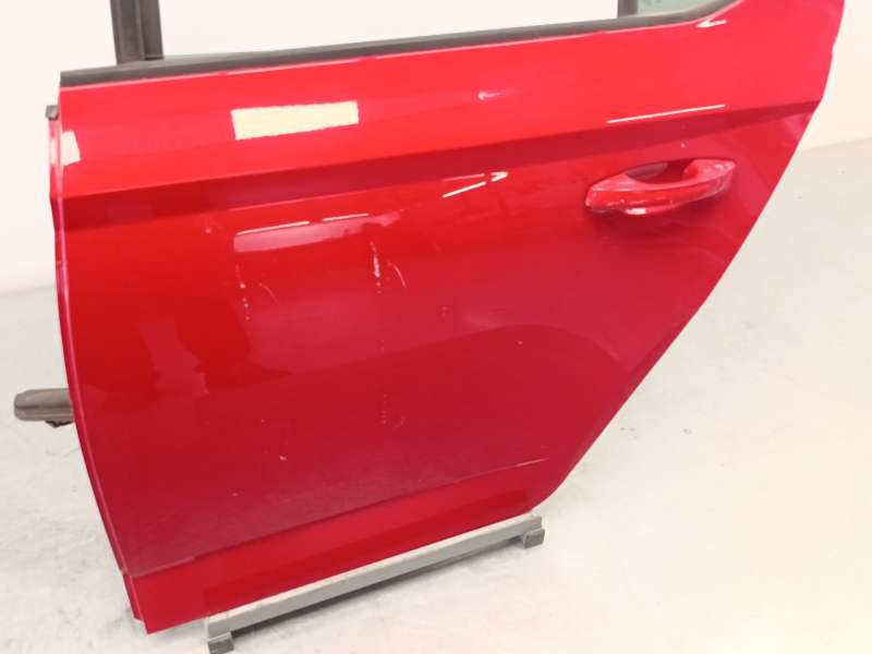 Recambio de puerta trasera izquierda para skoda fabia iii (nj3) 1.0 tsi referencia OEM IAM 6V6833055A - Rojo 3