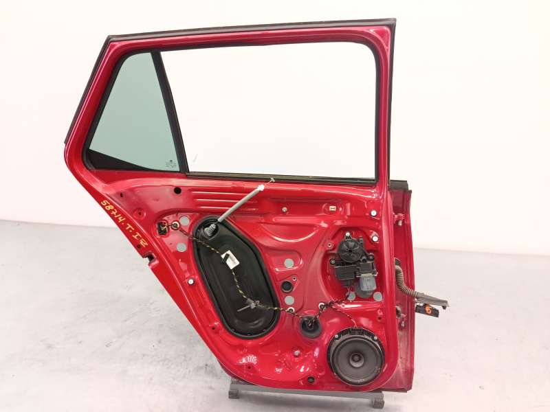 Recambio de puerta trasera izquierda para skoda fabia iii (nj3) 1.0 tsi referencia OEM IAM 6V6833055A - Rojo 4