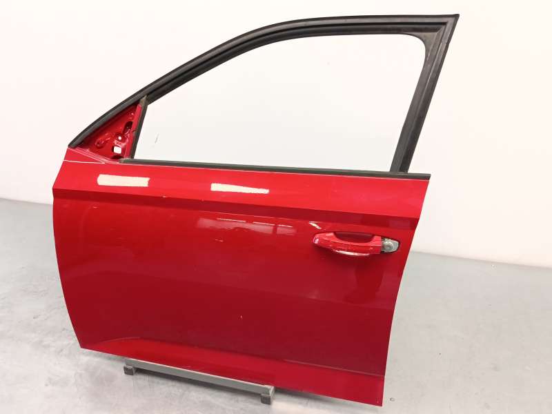 Recambio de puerta delantera izquierda para skoda fabia iii (nj3) 1.0 tsi referencia OEM IAM 6V0831055A - Rojo 2