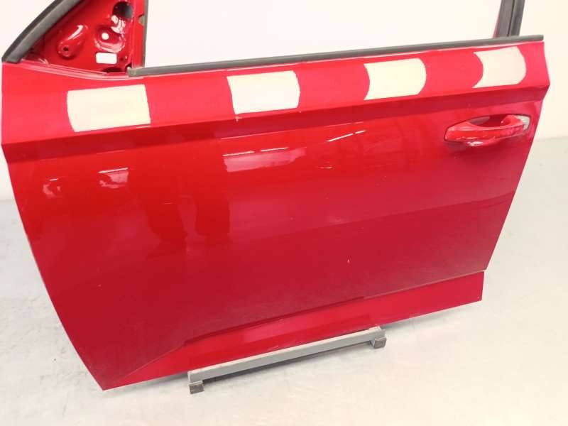 Recambio de puerta delantera izquierda para skoda fabia iii (nj3) 1.0 tsi referencia OEM IAM 6V0831055A - Rojo 3
