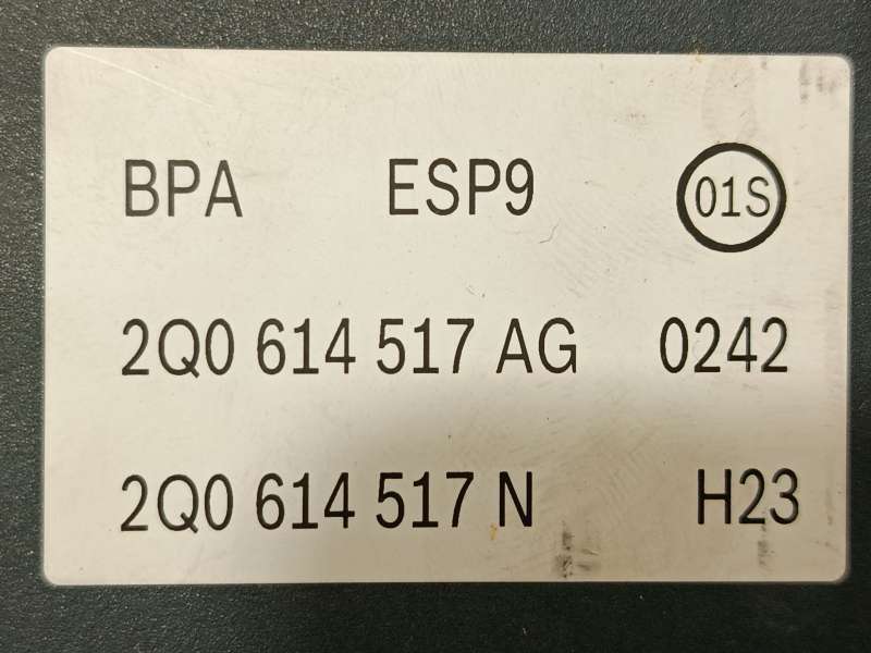 Recambio de abs para seat arona (kj7, kjp) 1.0 tsi referencia OEM IAM 2Q0614517AG 2Q0614517AG 0265956685 7