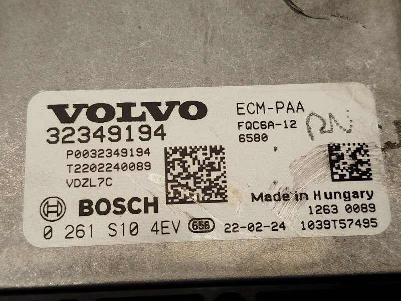 Recambio de centralita motor uce para volvo xc40 (536) recharge referencia OEM IAM 32349194  0281S104EV - Azul 4